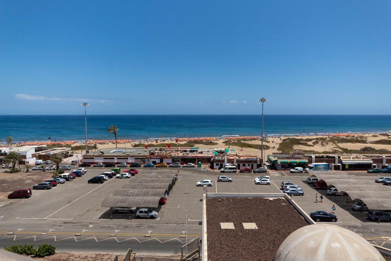 Primera linea de Playa del Ingles y las Dunas de Maspalomas Exterior foto
