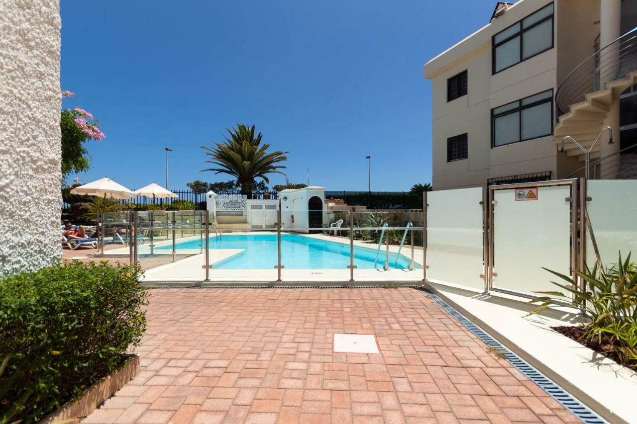 Primera linea de Playa del Ingles y las Dunas de Maspalomas Exterior foto
